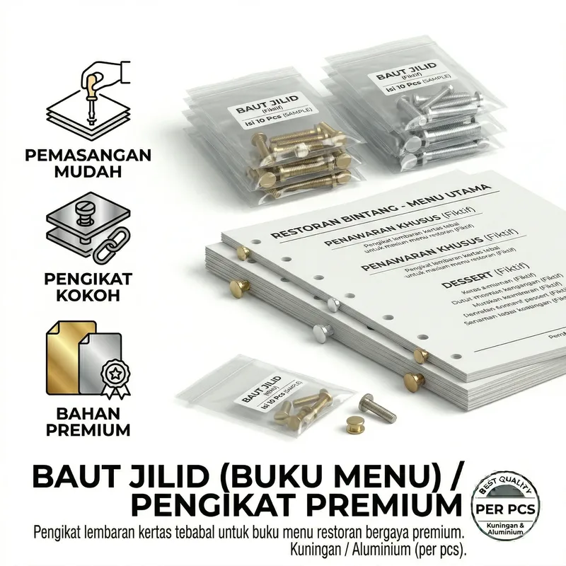 Baut Jilid (Binding Screw)